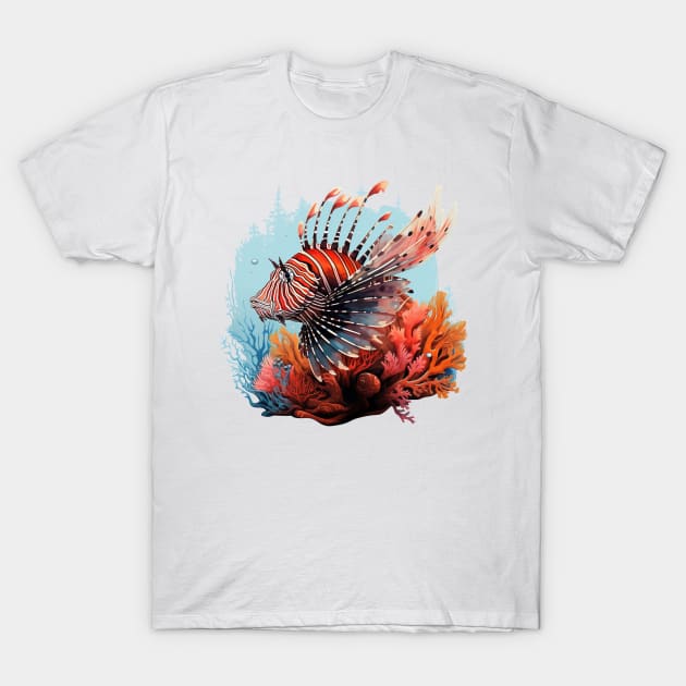 Lionfish T-Shirt by zooleisurelife